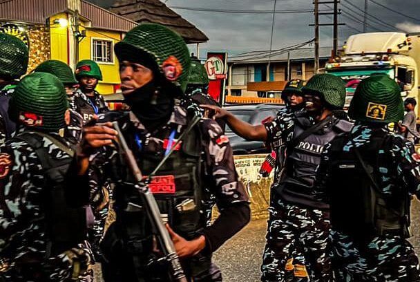 Officers of the Nigerian Police Force [PHOTO CREDIT: Nigeria Police Force]