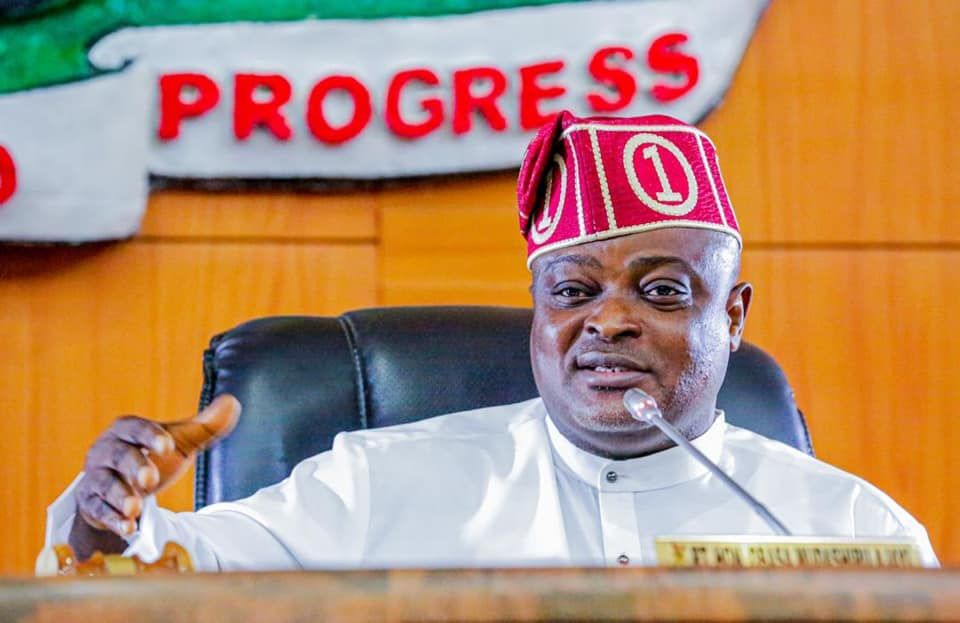 Mudashiru Obasa, Ousted Speaker, Lagos State House of Assembly [PHOTO CREDIT: @mudashiru_obasa]