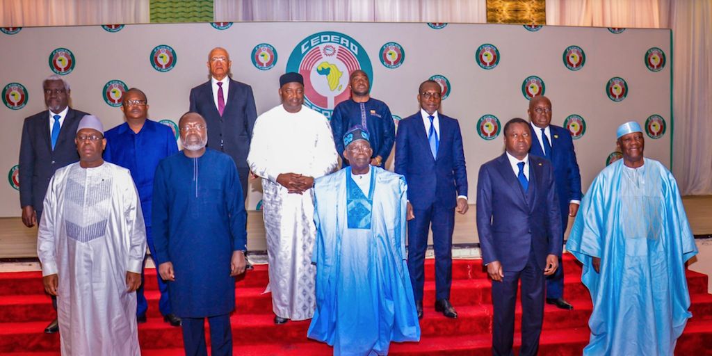 President Bola Ahmed Tinubu and ECOWAS Heads of Government