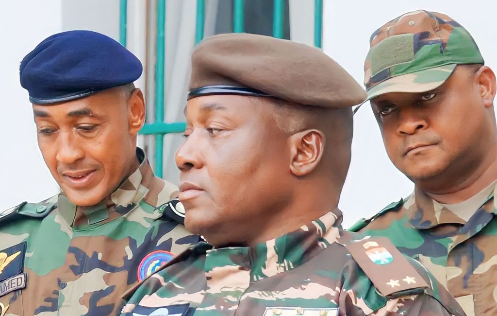 Niger coup plotters [PHOTO CREDIT: @Africa_Archives]