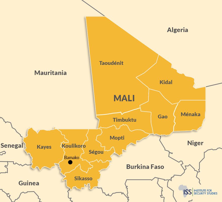 Mali map