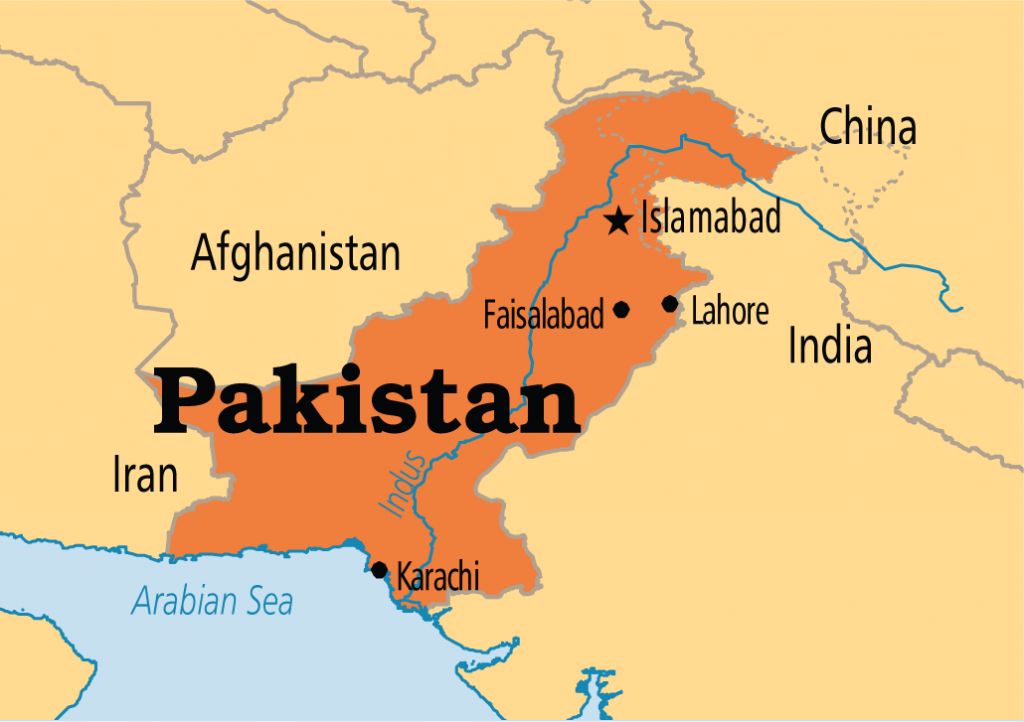 Map of Pakistan. [Photo credit: Cryptid Wiki - Fandom]