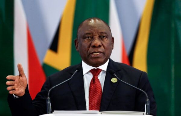 South African President Cyril Ramaphosa