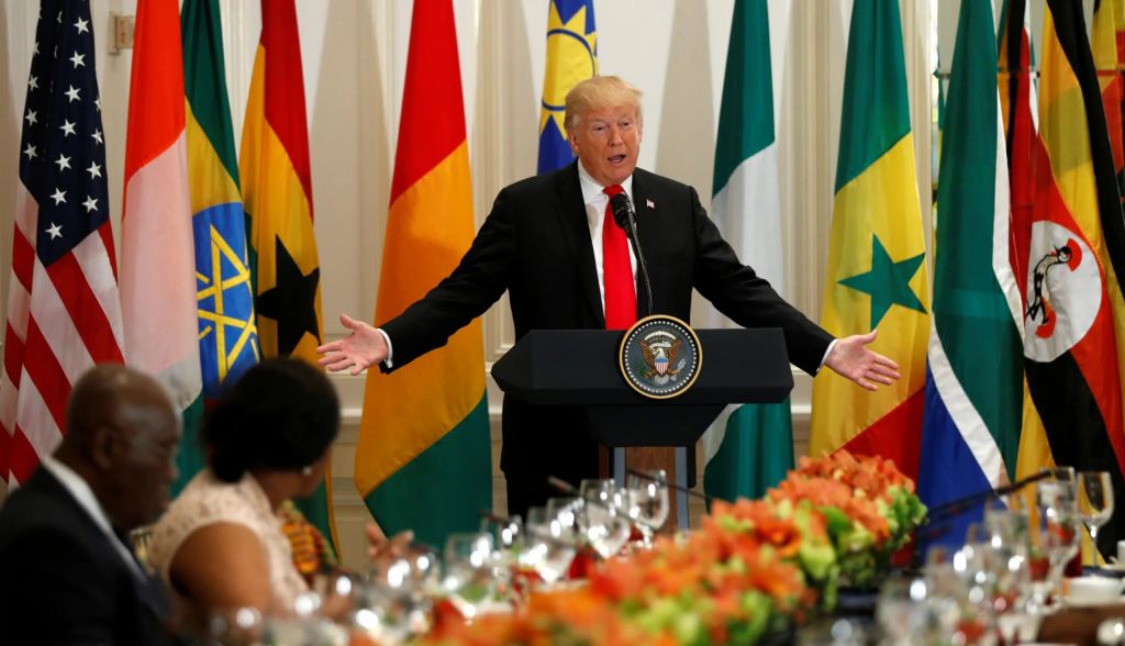 Trump and African leaders