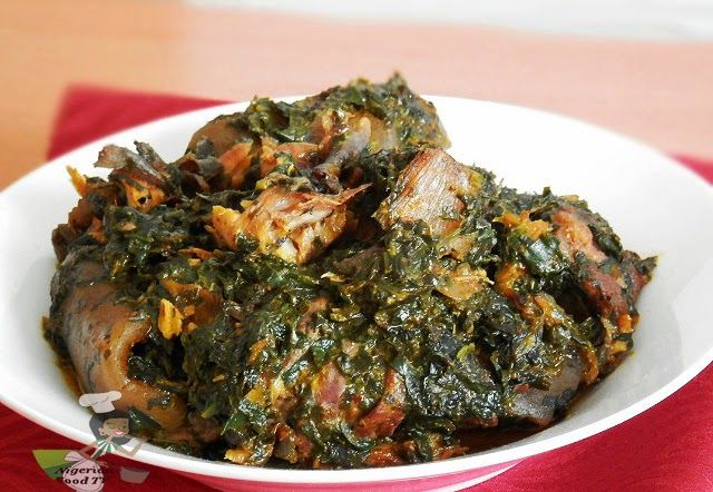 Afang soup [Photo: Nigerian Food TV]