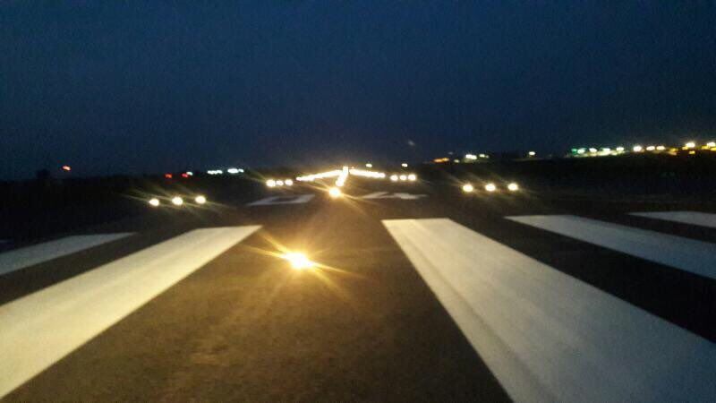 Abuja airport runway