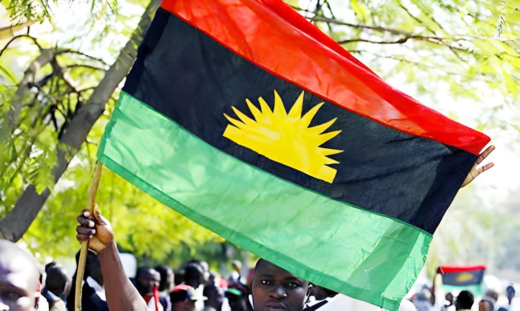 Flag of the Indigenous People of Biafra (IPOB).