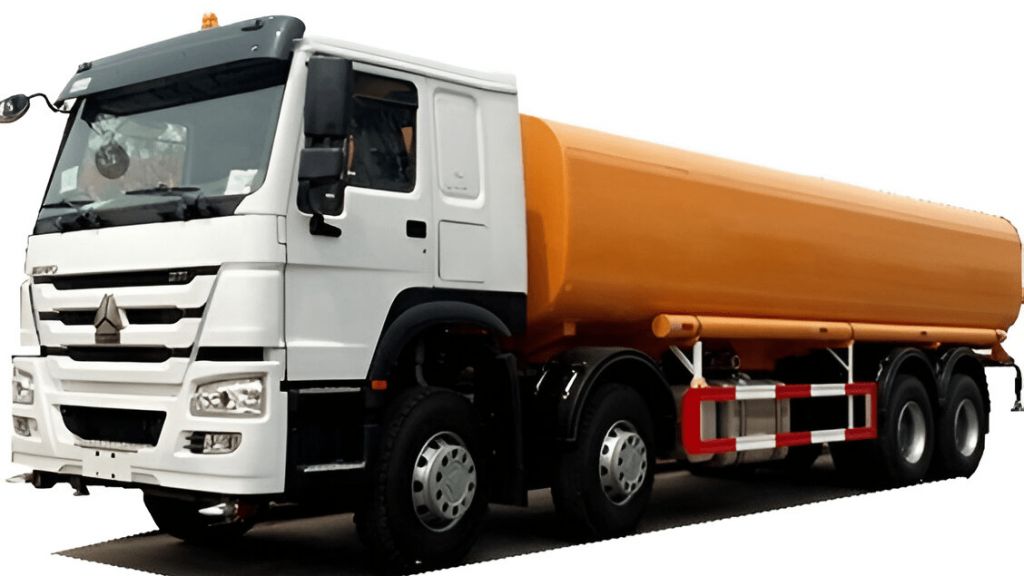 A petrol tanker used to illustrate a story