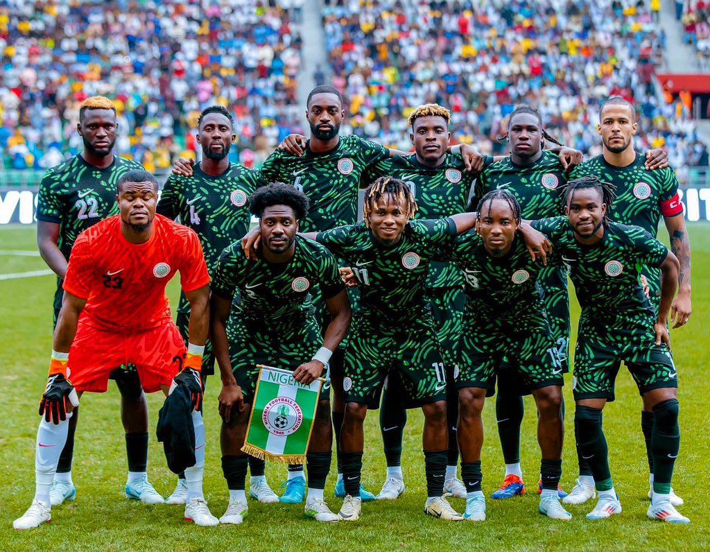 Super Eagles [PHOTO CREDIT@ WTroostEkong X page]