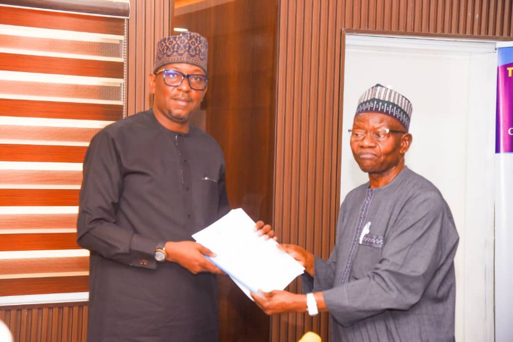 The NSC Chairman Shehu Dikko and the NOC President Habu Gumel