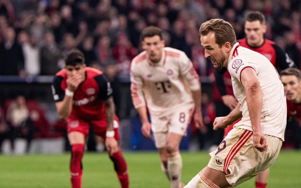 Harry Kane scores for Bayern Munich as Bayer Leverkusen crumbles