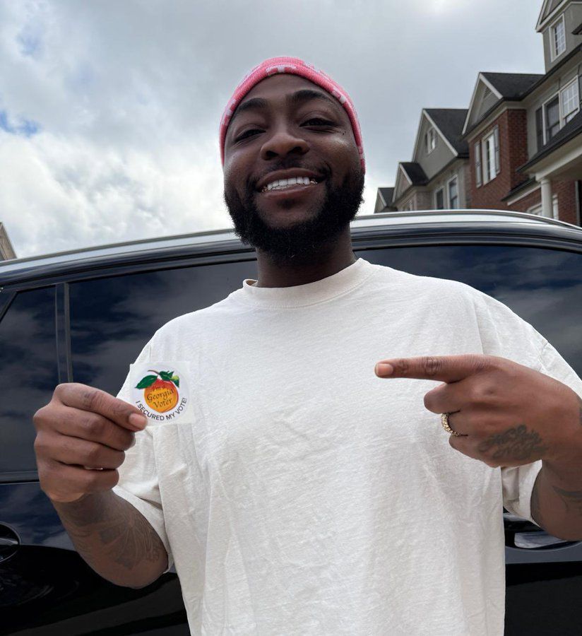 Davido calls Kamal Harris a solid woman [X/Davido]