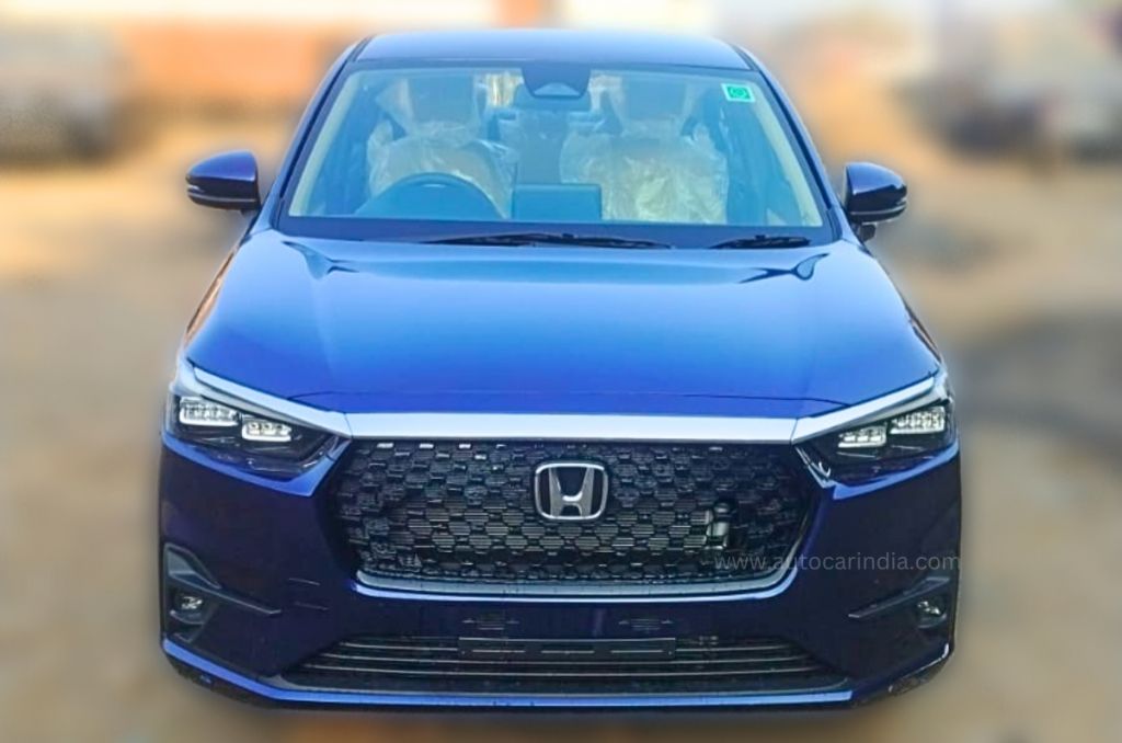 2025 Honda Amaze front blue