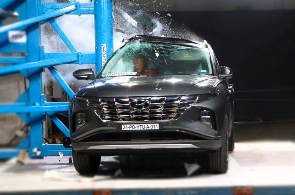 Hyundai Tucson BNCAP crash test result 