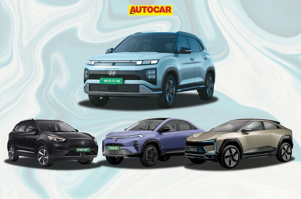 Hyundai Creta EV vs Tata Curvv EV, Mahindra BE 6, MG ZS EV