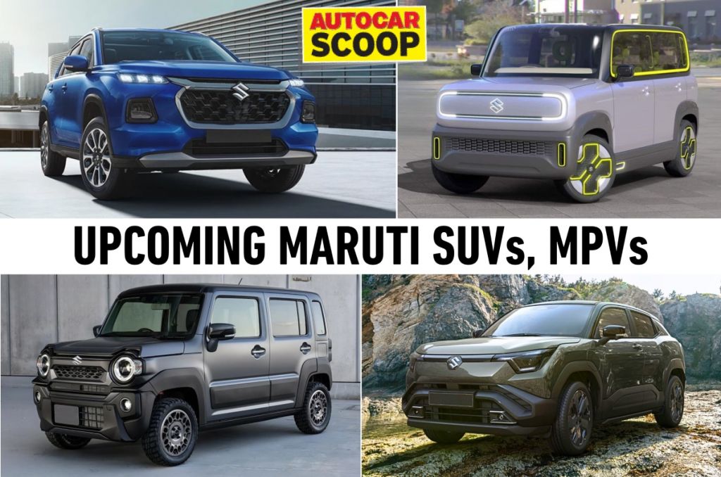 Maruti SUV and MPV launches by 2028