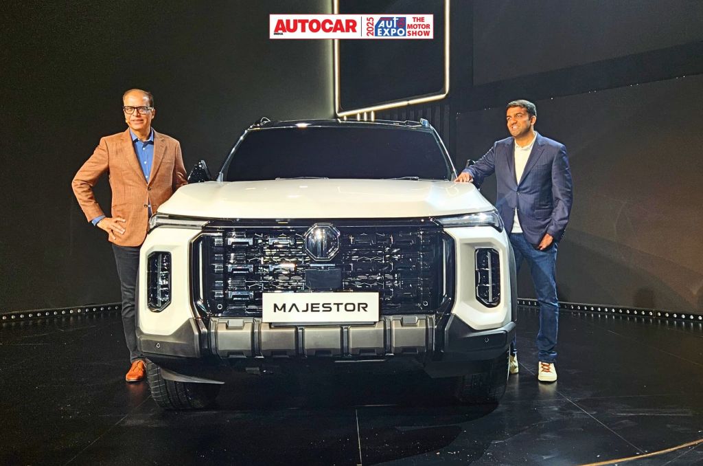 MG Majestor India debut Auto Expo 2025 