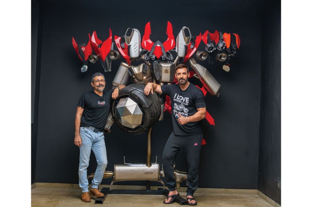 John Abraham’s automobile art