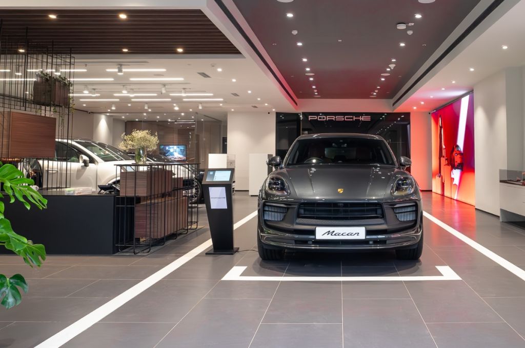 Porsche Macan showroom India