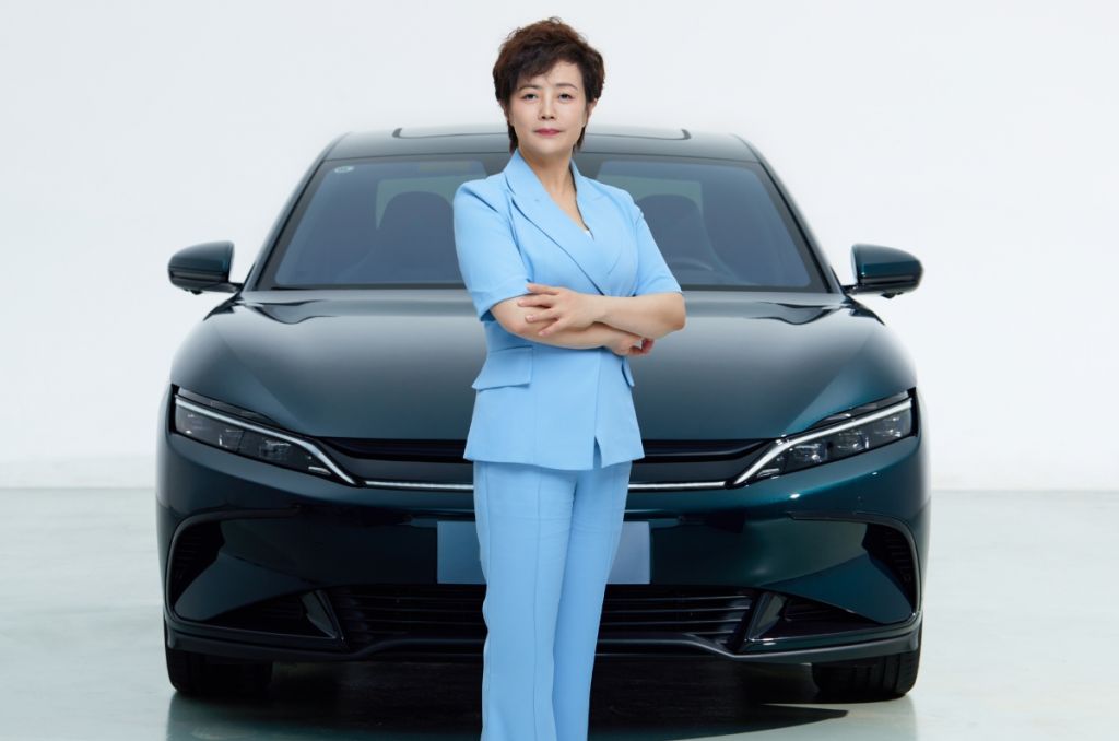 BYD executive vice president Stella Li 