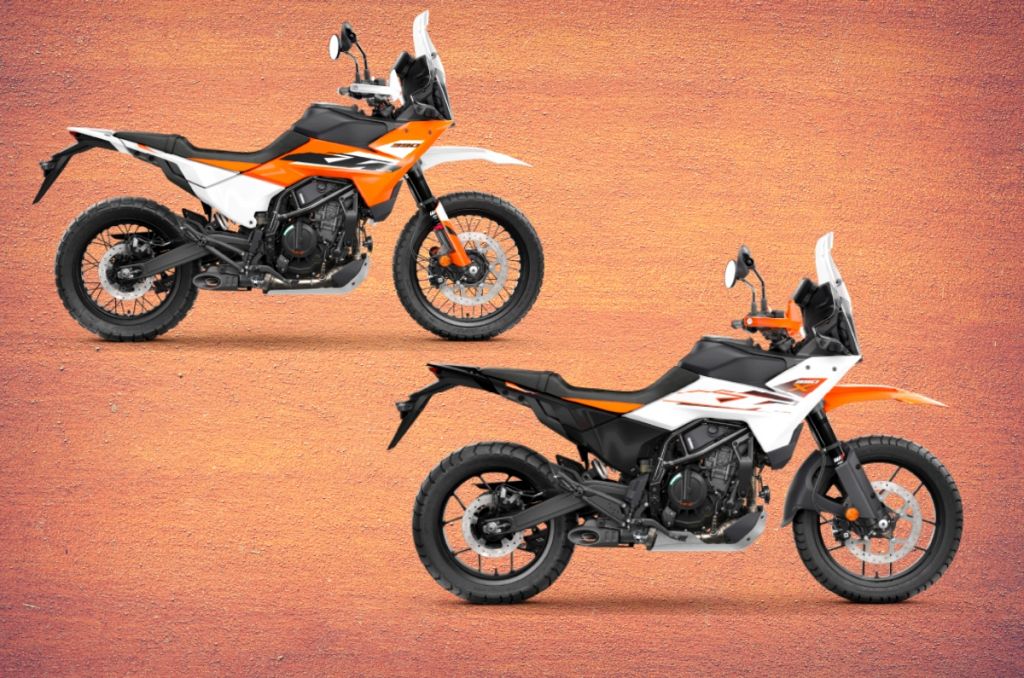 KTM 390 Adventure weight, seat height, 390 Adventure X launch details