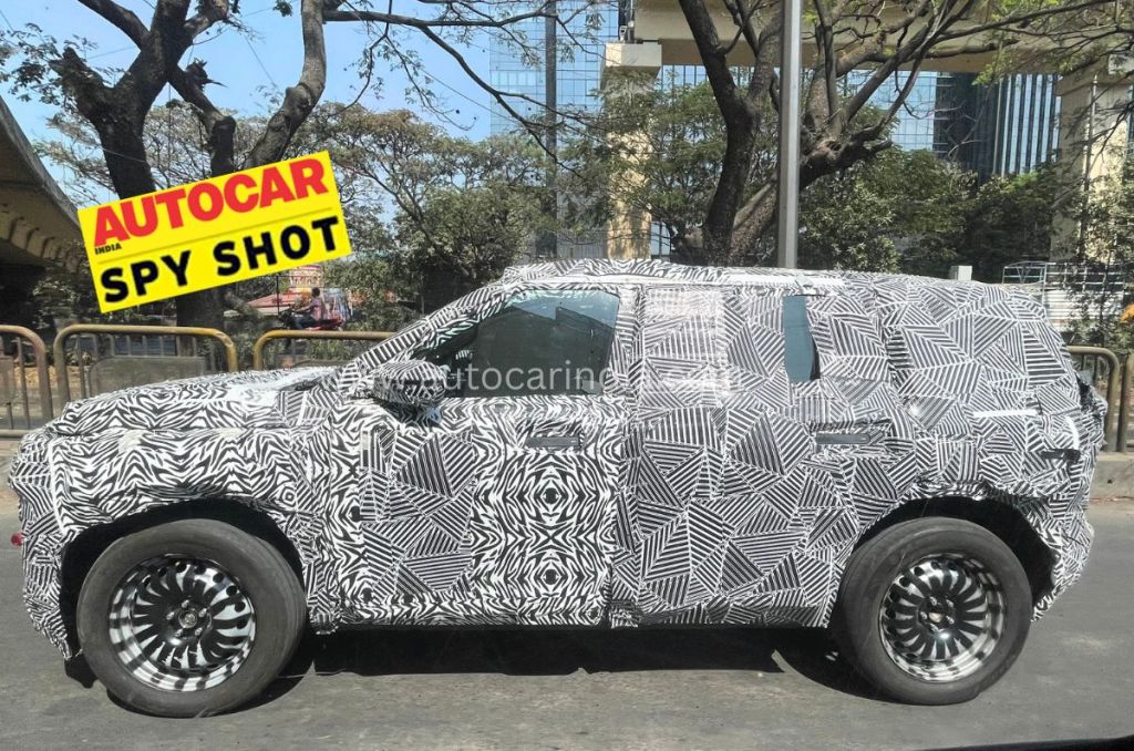 Tata Sierra spied testing 