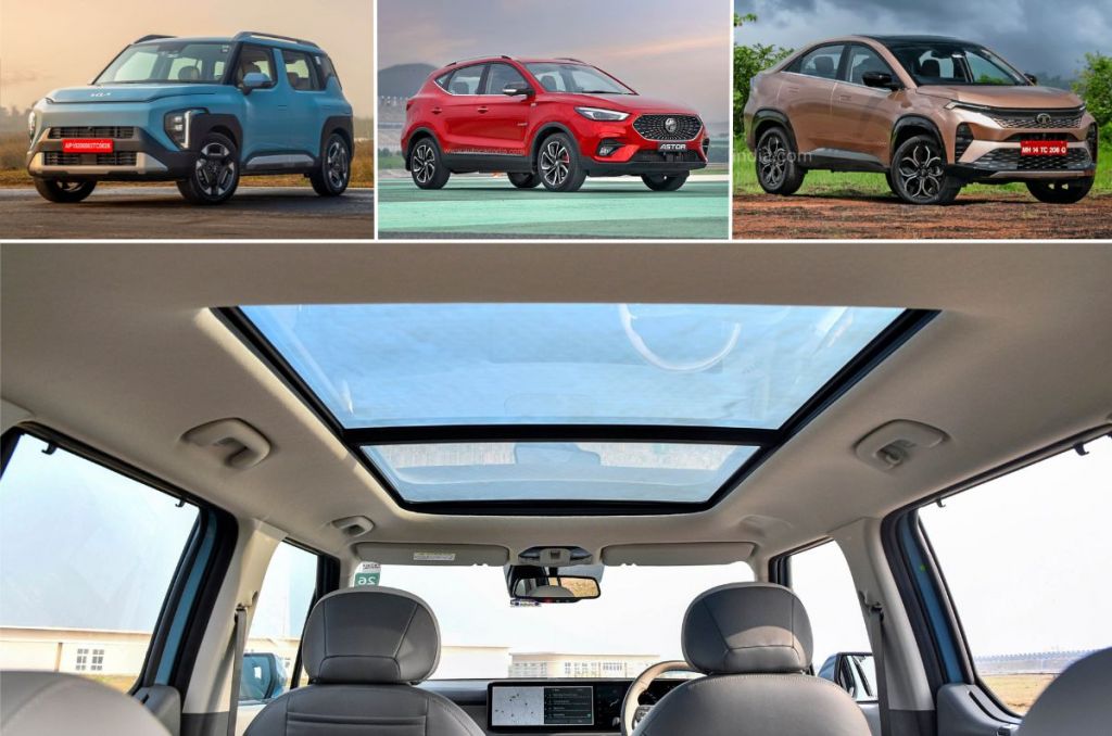 Most affordable SUVs with panoramic sunroof