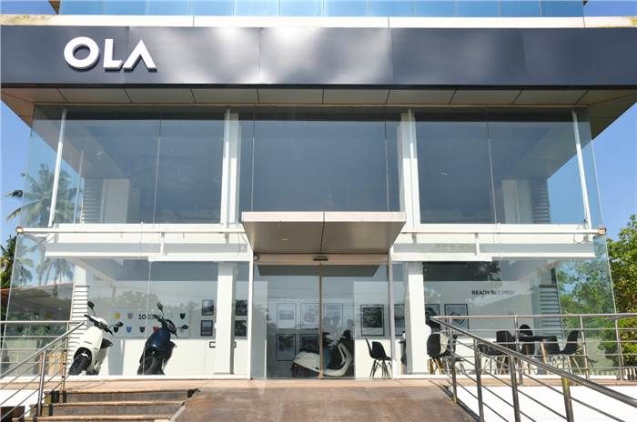 Ola Electric showroom