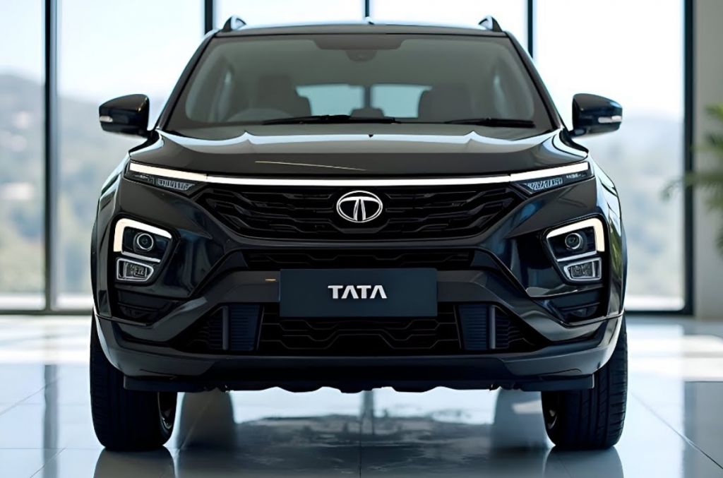 Tata Safari Dark showroom