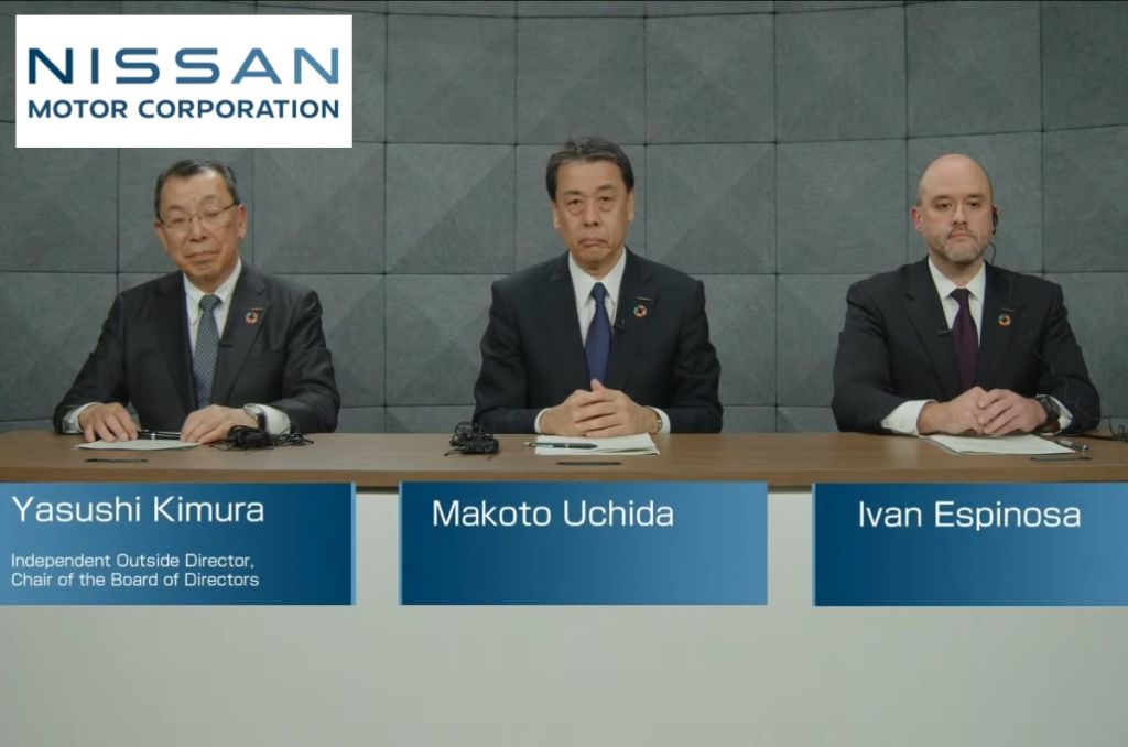 Nissan CEO Makoto Uchida Ivan Espinosa