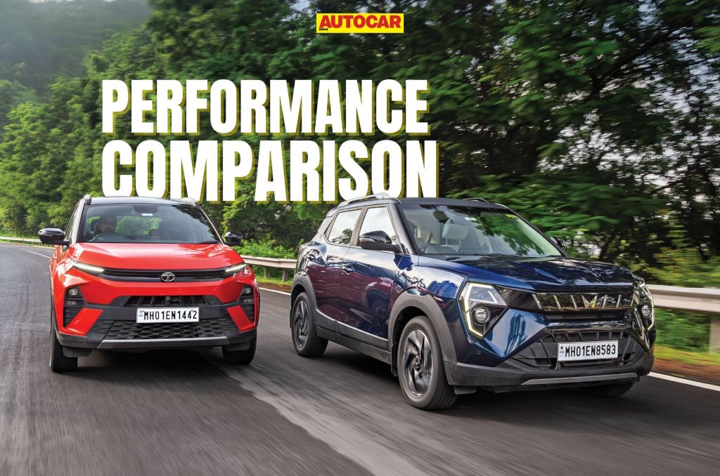 Tata Nexon vs Mahindra XUV 3XO Performance Comparison