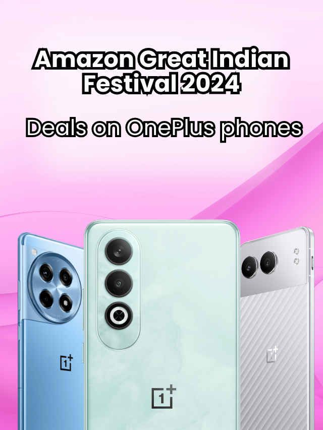 Amazon Great Indian Festival 2024: Deals on OnePlus phones