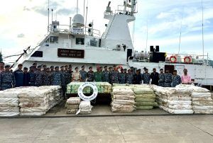 5,500 kg of Methamphetamine seized from trawler near Andamans biggest drug haul by ICG: Official