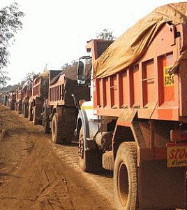 Delay in road work hits miners, truckers in Sundargarh