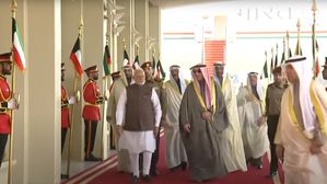 PM Modi arrives in Kuwait