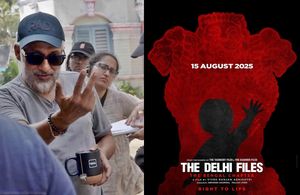 Vivek Ranjan Agnihotri shares BTS moments from making of ‘The Delhi Files’