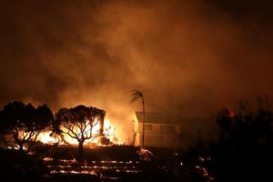 Los Angeles wildfires death toll rises as crews fight heavy winds to save homes, landmarks